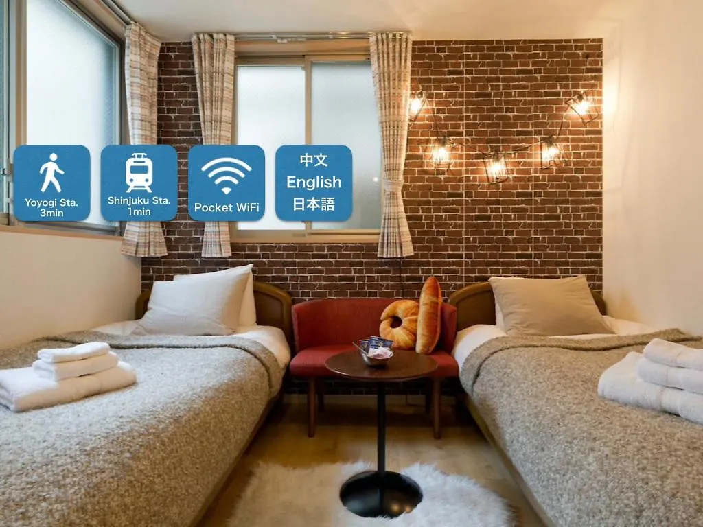 Apartment 【Great Location!】Near Shinjuku Sta./Vintage Room #102 Tokyo